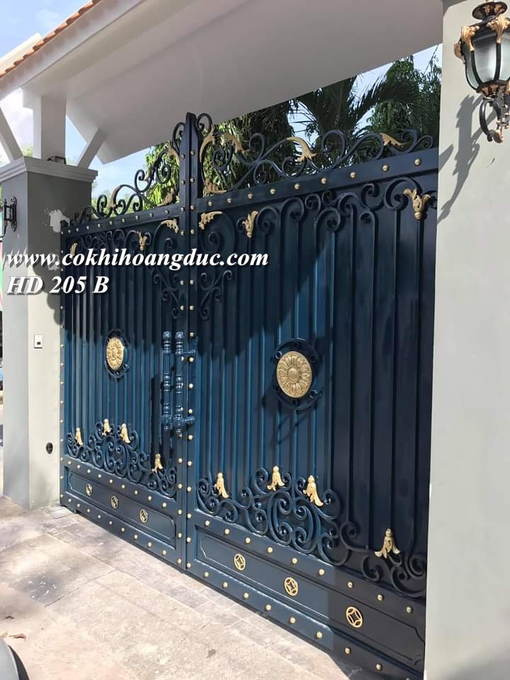                                   Cửa Cổng Hàng Rào Sắt Mỹ Thuật Tại Long Thành Đồng Nai     